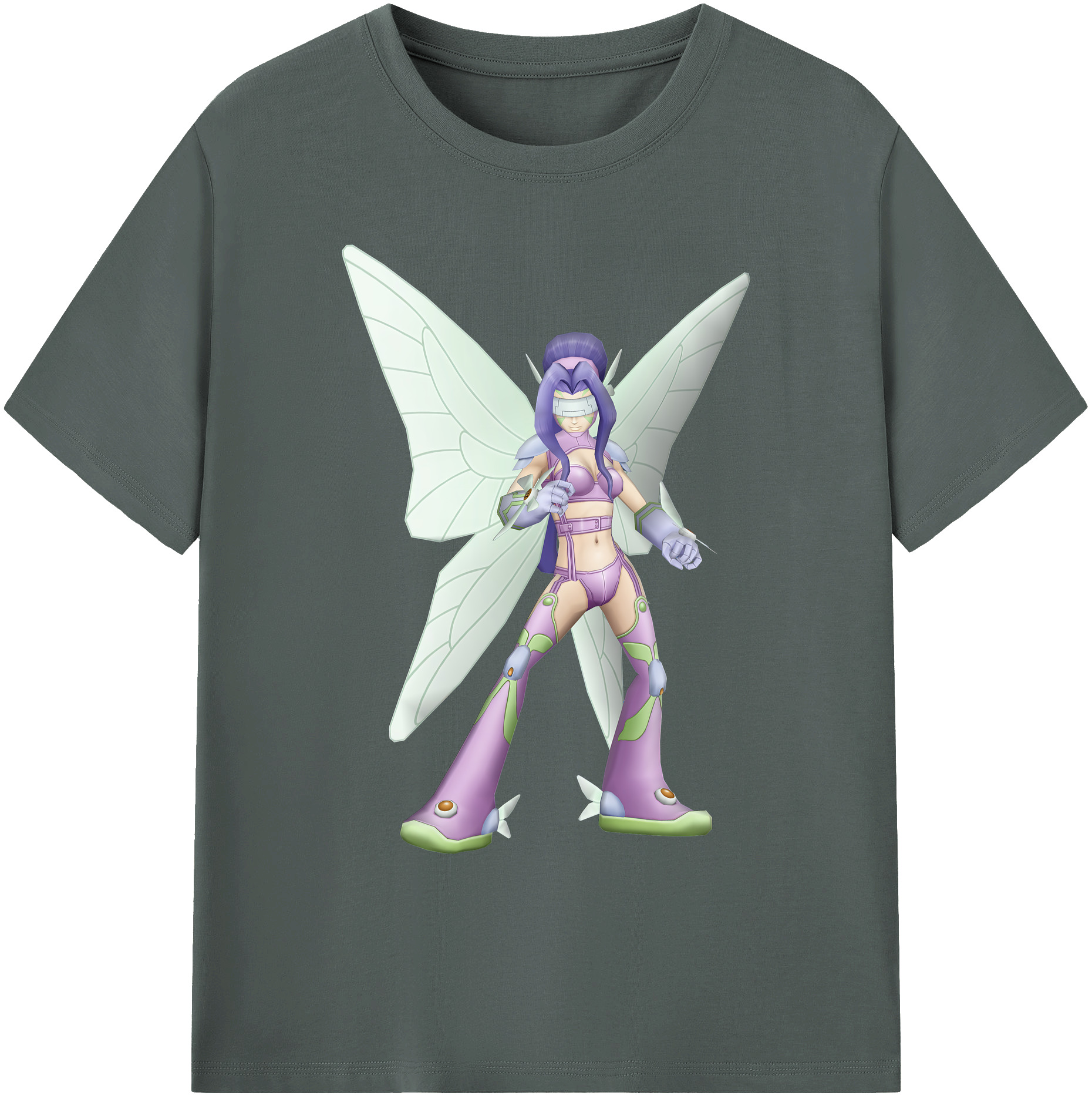 （画像用） Digimon デジタルモンスター/デジモン 綿100％ メンズ半袖Tシャツ｜肌触りやわらか＆通気性